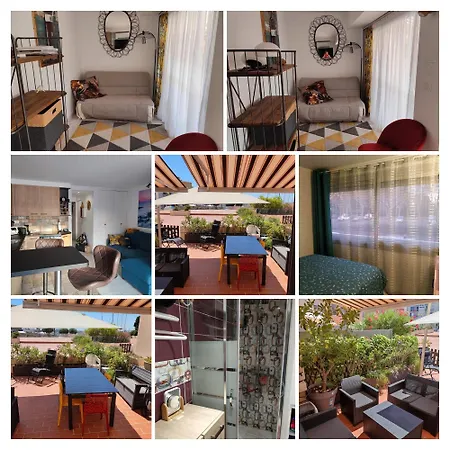 شقة Magnifique 6 Pers Climatise Grande Terrasse Vue Port